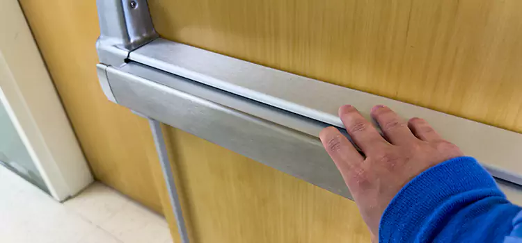 Installing a Push Bar on a Door Sidney