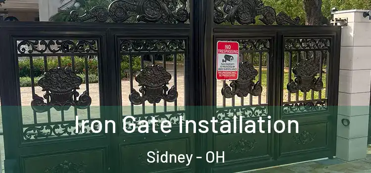 Iron Gate Installation Sidney - OH